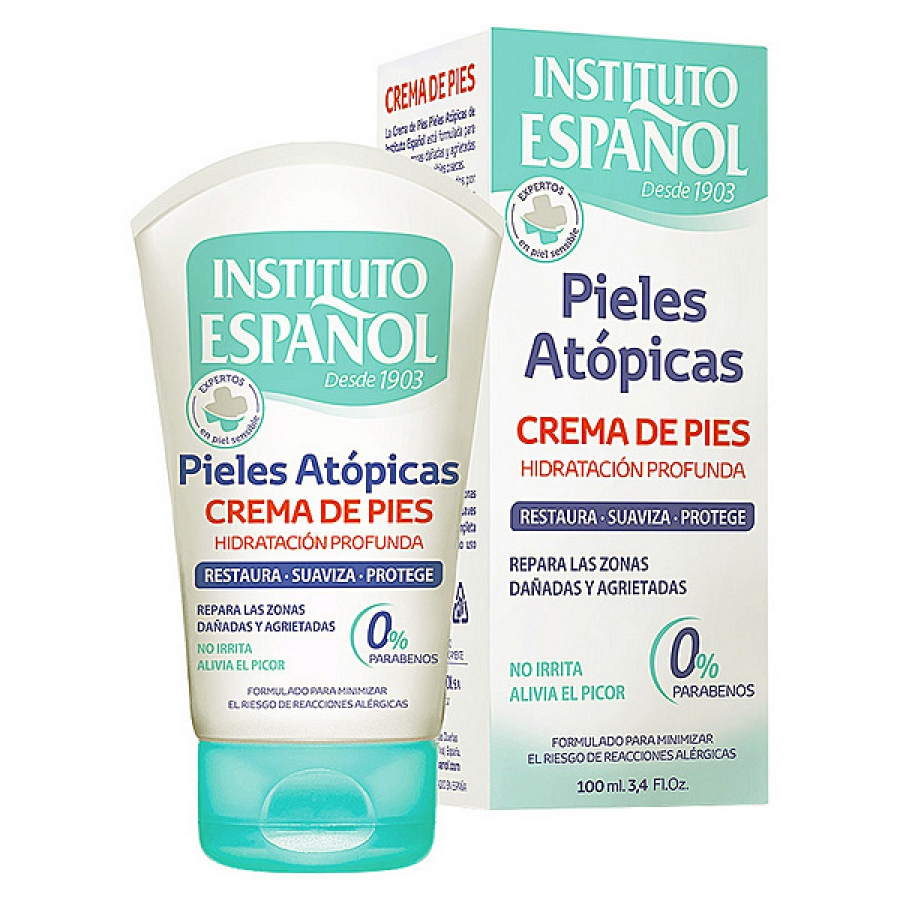 Fugtgivende Fodcreme Instituto Español (100 ml) (100 ml) image