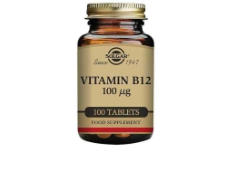 B12-vitamin Solgar E3180 Cyanocobalamin (100 uds)