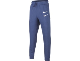 Lange sportsbukser Nike Swoosh Mørkeblå