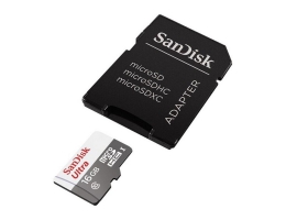 Mikro-SD-hukommelseskort med adapter SanDisk SDSQUNS-GN3MA C10 80 MB/s-100 MB/s