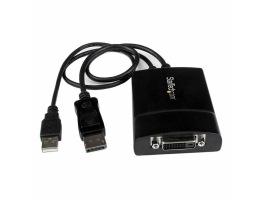 DisplayPort til DVI-mellemstik Startech DP2DVID2             Sort