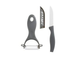 Skrællekniv 5five Keramik Grå