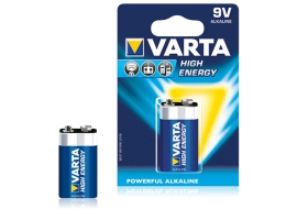Batteri Varta 6LR61 9 V 580 mAh High Energy Blå