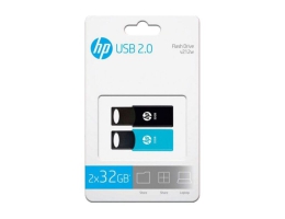 USB-stik HP 212 USB 2.0 Blå/Sort (2 uds)