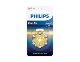 Batterier Philips Zink (6 uds) (6 Dele) (6 uds)