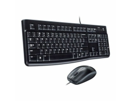 Tastatur og optisk mus Logitech MK120 USB Sort