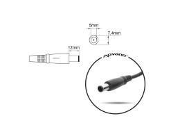 Laptop-oplader Mitsu 5ZM024 65 W