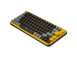 Tastatur Logitech POP Fransk Gul AZERTY