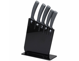 Sæt med køkkenknive og holder San Ignacio Jarama GT SG4330 Rustfrit stål ABS (6 Dele)