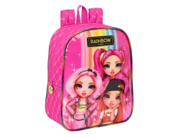 Skoletaske Rainbow High Fuchsia (22 x 27 x 10 cm)