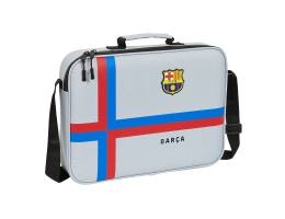 Skole skoletaske F.C. Barcelona Grå (38 x 28 x 6 cm)