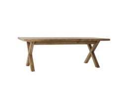 Spisebord DKD Home Decor Natur Genbrugt Træ (220 x 100 x 76 cm)