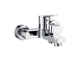 Hane med blandingsbatteri EDM Badekar Rustfrit stål Zink Kobber