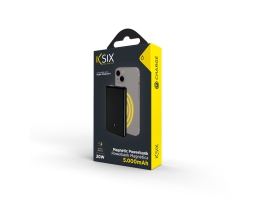 Powerbank KSIX Grå 5000 mAh