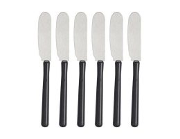 Smørkniv Stål (6 Dele)