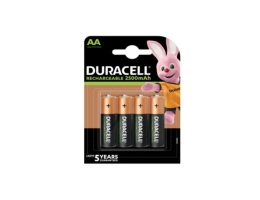 Genopladelige batterier DURACELL HR06-P AA NiMh 2500 mAh (4 pcs)