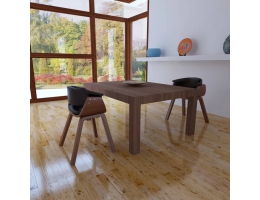 Spisebordsstole 2 Stk. Bøjet Træ Og Kunstlæder 