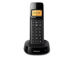 `Trådløs telefon Philips D1601B/01 1,6`` 300 mAh GAP Sort`