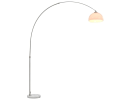 Buet Lampe 60 W E27 200 Cm Sølvfarvet 