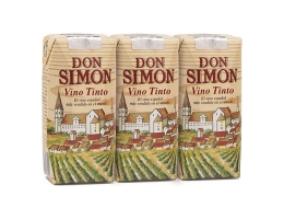 Rødvin Don Simon (3 x 187 ml)