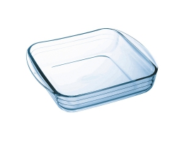 Bageform til bagværk Ô Cuisine Glas (20 x 17 x 5,5 cm)