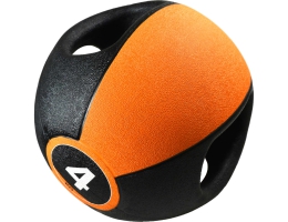 Pure2Improve Medicinbold Med Håndtag 4 Kg Orange 