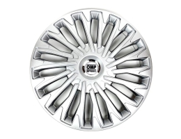 `Hjulkapsel OMP Stinger Speed Sølvfarvet 16`` (4 uds)`