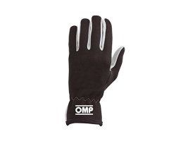 Men's Driving Gloves OMP Rally Sort (Størrelse L)