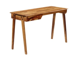 Skrivebord 118 X 50 X 76 Cm Massivt Sheeshamtræ 