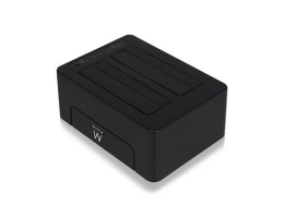 `Dual dock-station Ewent AAACET0186 Dual 2.5``-3.5`` USB 3.1 ABS Sort`