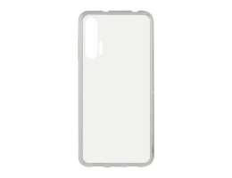 Cover til mobiltelefon med kant af TPU Huawei Nova 6 KSIX Flex Gennemsigtig