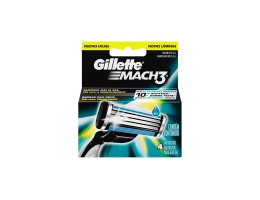 Barberblad til udskiftning til barbermaskine Gillette Mach3 (4 uds)