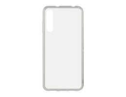 Cover til mobiltelefon med kant af TPU Huawei P Smart Pro 2019 KSIX Flex Gennemsigtig