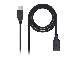 USB 3.0 A til USB A-kabel NANOCABLE 10.01.0902BK 2 m