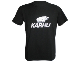 Kortærmet T-shirt til Mænd Karhu T-PROMO 1 Sort (Størrelse S)