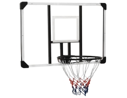 Basketballkurv Med Plade 106X69X3 Cm Polycarbonat Transparent