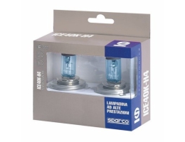 Pære til køretøj Sparco ICE40K H4 12V 55W Blanco Azulado Efecto Xenon