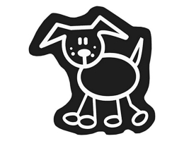 Car Sticker Family Hund