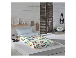 Vatteret sengetøj med lynlås Costura Jungle Exotic (Seng 90)
