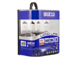 Pære til køretøj Sparco Long Life E-Mark H7 12V 55W 3000K