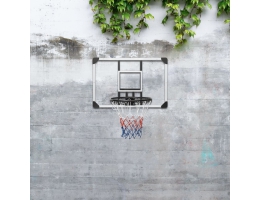 Basketballkurv Med Plade 90X60X2;5 Cm Polycarbonat Transparent