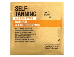 Self-bronzing håndklæder Natural & Fast Bronzing Comodynes (8 uds) (8 uds)