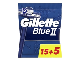 Manuel baberhøvl Gillette Blue II (20 uds)