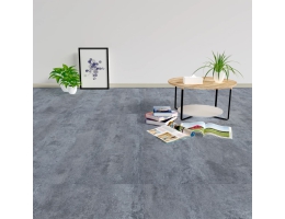 146237 Self-Adhesive Flooring Planks 5;11 Mâ² Pvc Grey Marble