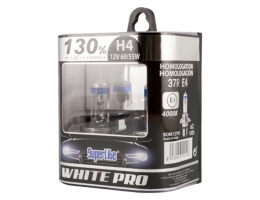 Pære til køretøj Superlite White Pro H4 12V 55/60W 4000K 37R/E4