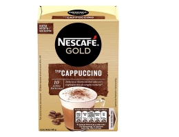 Soluble Coffee Capuccino Nescafé (10 uds)